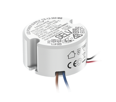 CS-12-250, 12W, 250mA, Dairesel, yuvarlak, led dricer, led sürücü,Led driver, 28~42V, FlickerFree - 1