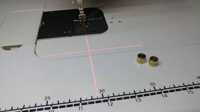 CE-635-2-5, Artı Lazer işaretleme, Empirme, baskı, Kırmızı, Ayarlanabilir, - 3