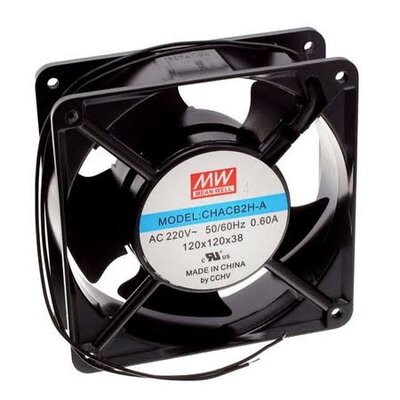 CHACB2H-A-12038B, Fan, 220AC, 120*120*38mm Meanwell Fan - 1