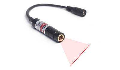 LI-635-2.5-5,  Çizgi Lazer Modül, Kırmızı 2,5mW, 5V - 1