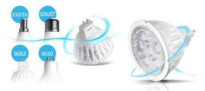 SI-M8W06SAB0EU Samsung GU5,3 5,0W 2700K 310lm 25d NoDim - 1