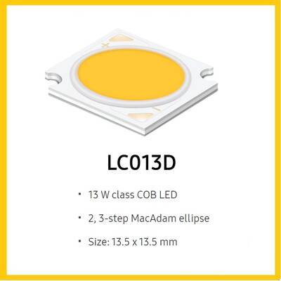 Samsung Led, COB, 3000K, Sıcak beyaz,  13W 26W COB, LC013D, 36vdc, 360~720mA, max:26w - 2