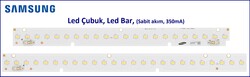 KL-LCC120-FR4-102L-V0-281B, Samsung  led Çubuk, Gün ışığı, 3000K, Led bar - 4