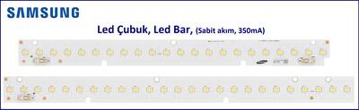 KL-LCC120-FR4-102L-V0-281B, Samsung  led Çubuk, Gün ışığı, 3000K, Led bar - 4