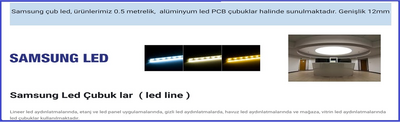 KL-LCV100-FR4-60L-24V-T0-281B, Samsung Led Çubuk, 24V, Sabit Voltaj, 4000K, Yüksek Lümen,  Kırık Beyaz, Naturel white, FR4 - 1