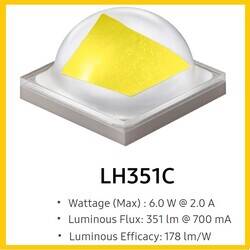 Samsung Power Led, Tedaş onaylı, Cadde ve Sokak armatürleri için, LH351C, 4000K, 1~6W, 3535 70CRI - 5