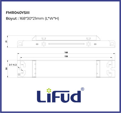 LF-FMR040YSIII 40W , 200mA~350mA İnce, Slim, IP20, Dip Switch Ekonomik Seri - 2