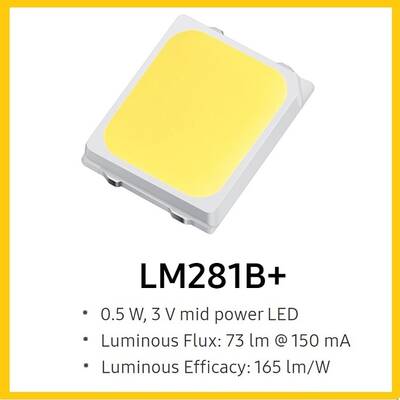 Samsung Gün Işığı 2835 Led, LM281BA+ , 4000K, 3V, 65mA - 1