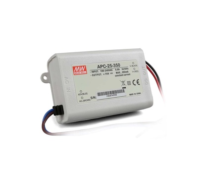 APC-25-350, Meanwell, 25~70Vdc, 350mA, IP30 - 1