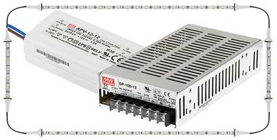 APV-16-12, Led Driver, 12V, 1.25A , Güç Kaynağı, Power supply - 5