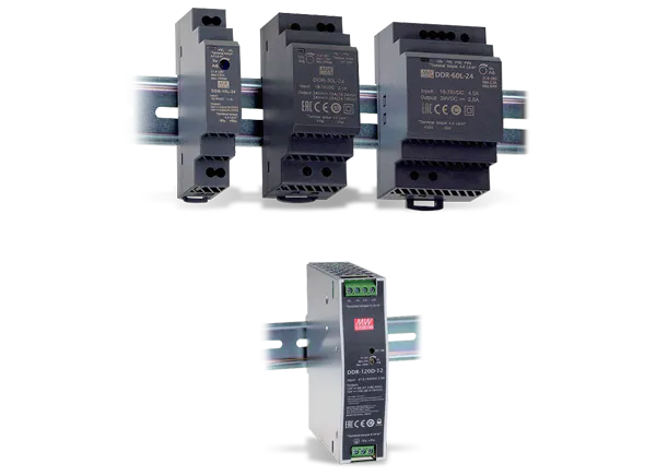 DDR-120A-12, DC-DC, Convertor, In:9~18Vdc, Out:12Vdc, 8.3 Amp - 3