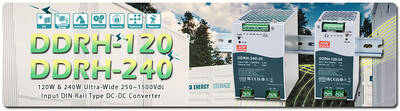DDR-120A-12, DC-DC, Convertor, In:9~18Vdc, Out:12Vdc, 8.3 Amp - 4