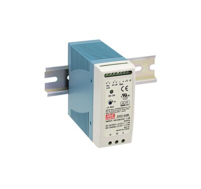 DRC-60B Meanwell 27.6Vdc 1.40Amp-27.6Vdc 0.75Amp - 1