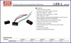 LDD-350L, DC Girişli, Sabit akım, DCDC, Led driver, Giriş: 9~36Vdc, Çıkış:2~32Vdc, 350mA, step-down - 4