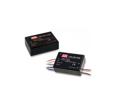 LDH-45B-350, DC Giriş, Sabit akım, led dsürücü, Solar, akü, beslemeli, İn: 18~32Vdc, Out:21~126Vdc, 350mA step-up - 1