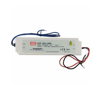 LPC-100-1400 Meanwell 36~72Vdc 1400mA IP67 - 1