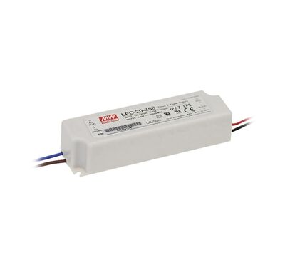 LPC-20-350 Meanwell 9~48Vdc 350mA IP67 - 1