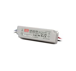 LPC-20-700 Meanwell 3~30Vdc 700mA IP67