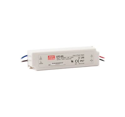 LPC-60-1050 Meanwell 9~48Vdc 1050mA IP67 - 1
