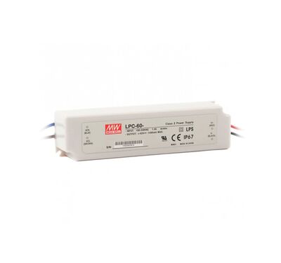 LPC-60-1750 Meanwell 9~34Vdc 1750mA IP67 - 1