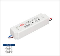 LPV-35-24 Meanwell 24VDC 1.5Amp IP67 - 1