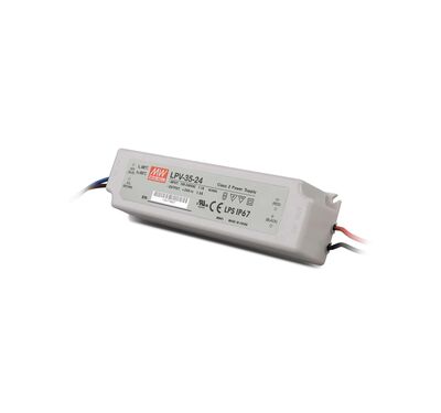 LPV-35-24 Meanwell 24VDC 1.5Amp IP67 - 2