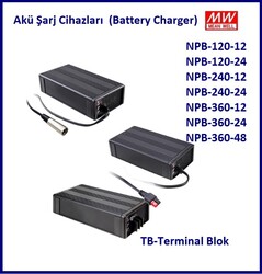 NPB-360-12-TB, Akü Şarj Cihazı, 12V, 20A, Battery Charger, 360W - 2