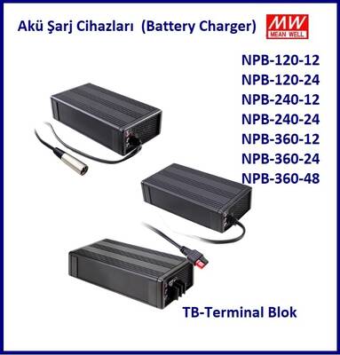 NPB-360-12-TB, Akü Şarj Cihazı, 12V, 20A, Battery Charger, 360W - 2