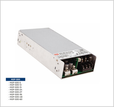 NSP-500-5, Power Supply, Güç Kaynağı - 1