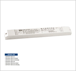 SPWM-150-24DA2Q, DALI2 150W 24V 6.3A Led Sürücü DT8 dimable led driver Tunable White Led Sürücü CCT Led kontrol, RGBW projelerinizde kusursuz renk ve parlaklık kontrolü