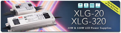 XLG-20-H, Metal Kasa, Sabit akım, led driver, IP67, Dış mekan, 700mA - 7