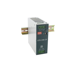 XTR-240-24 - Trifaze, Ray Montaj  Slim,  Güç Kaynağı DIN Rail, Power Supply 240W, 24V, 10A. ince