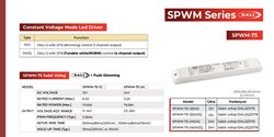 SPWM-75-24DA2, DALI2 75W 24V 3.2A Led Sürücü DT8 dimable led driver - 2